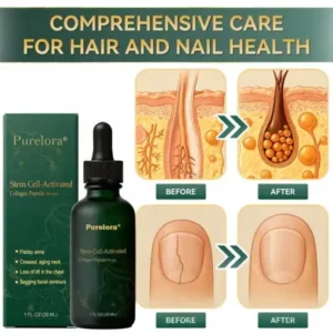 𝗣𝘂𝗿𝗲𝗹𝗼𝗿𝗮® 𝗦𝘁𝗲𝗺 𝗖𝗲𝗹𝗹–𝗔𝗰𝘁𝗶𝘃𝗮𝘁𝗲𝗱 𝗖𝗼𝗹𝗹𝗮𝗴𝗲𝗻 𝗣𝗲𝗽𝘁𝗶𝗱𝗲 𝗱𝗿𝗼𝗽𝘀