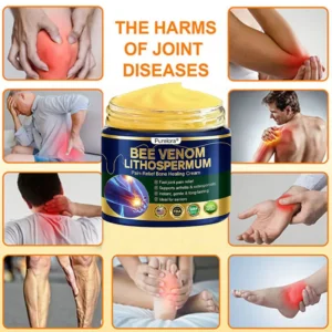 𝗙𝗗𝗔 𝗖𝗲𝗿𝘁𝗶𝗳𝗶𝗲𝗱 · 𝗢𝗳𝗳𝗶𝗰𝗶𝗮𝗹 𝗦𝘁𝗼𝗿𝗲 | Purelora®🔥 BEE VENOM LITHOSPERMUM Pain-Relief Bone Healing Cream 👑👑(Specially for older adults)