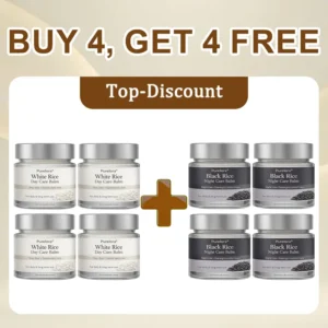 🇺🇸 FDA Certified | Purelora® Black and White Rice Day and Night Dual Repair Cream (Delays aging, repairs skin, removes warts, skin tags, and keratin buildup, providing 24-hour care for your skin)