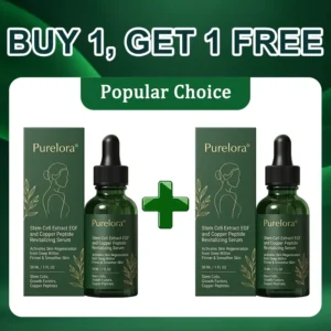 💖Change from the inside out | Purelora® Stem Cell–Derived EGF & Copper Peptide Activating Serum  (Deeply activates skin renewal from within for firmer, smoother-looking skin)