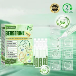 🏥FDA Certified|  𝐏𝐮𝐫𝐞𝐥𝐨𝐫𝐚® 𝐁𝐞𝐫𝐛𝐞𝐫𝐢𝐧𝐞 𝟖-𝐈𝐍-𝟏 𝐒𝐥𝐢𝐦 & 𝐇𝐞𝐚𝐥𝐭𝐡𝐲 𝐒𝐞𝐫𝐮𝐦 𝐍𝐚𝐧𝐨 𝐌𝐢𝐜𝐫𝐨𝐧𝐞𝐞𝐝𝐥𝐞 𝐏𝐚𝐭𝐜𝐡 (𝐎𝐧𝐜𝐞 𝐃𝐚𝐢𝐥𝐲, 𝐯𝐢𝐬𝐢𝐛𝐥𝐞 𝐜𝐡𝐚𝐧𝐠𝐞𝐬 𝐢𝐧 𝟕 𝐝𝐚𝐲𝐬）✅ 𝐎𝐛𝐞𝐬𝐢𝐭𝐲, 𝐃𝐢𝐚𝐛𝐞𝐭𝐞𝐬, 𝐒𝐥𝐞𝐞𝐩 𝐀𝐩𝐧𝐞𝐚, 𝐀𝐧𝐝 𝐉𝐨𝐢𝐧𝐭 𝐈𝐬𝐬𝐮𝐞𝐬