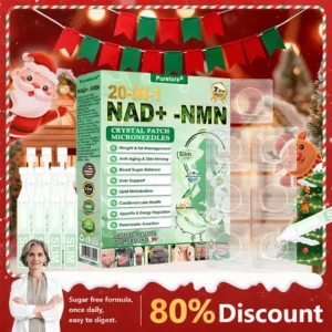 [FDA-Registered & GMP Certified] 👩‍⚕️Purelora® 1064 Crystal Microneedle Nano System with NAD⁺ Activation & 20-in-1 Slim & Healthy Pacth Solution