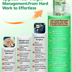 🔥Hot New Releases| Purelora® Crystal Microneedle Nano System with NAD⁺ Activation & 20-in-1 Slim & Healthy Pacth Solution