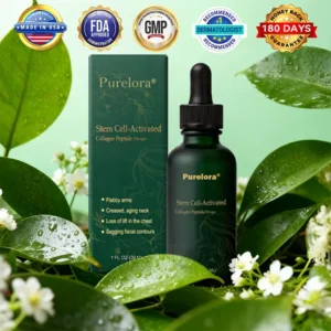 New Arrival 🔥💖Official Only Store💖 | 𝗣𝘂𝗿𝗲𝗹𝗼𝗿𝗮® 𝗦𝘁𝗲𝗺 𝗖𝗲𝗹𝗹–𝗔𝗰𝘁𝗶𝘃𝗮𝘁𝗲𝗱 𝗖𝗼𝗹𝗹𝗮𝗴𝗲𝗻 𝗣𝗲𝗽𝘁𝗶𝗱𝗲 𝗱𝗿𝗼𝗽𝘀👩⚕️(⭐ Visibly Lift Sagging Skin and Smooth Wrinkles — All From the Inside Out)🌵