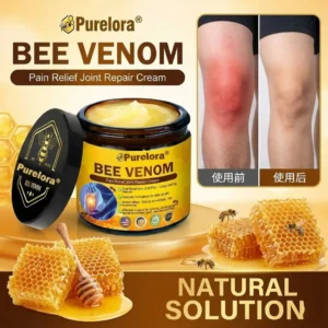 Official U.S Store🇺🇸Purelora® Bee Venom Pain Relief Joint Repair Cream 🐝🐝(Fast Acting Pain Relief, Inflammation Reduction & Bone Support)