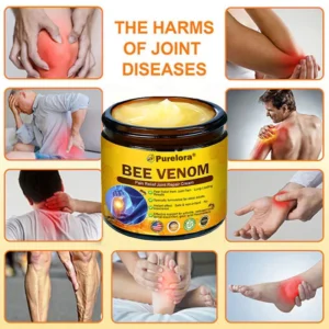 Official U.S Store🇺🇸Purelora® Bee Venom Pain Relief Joint Repair Cream 🐝🐝(Fast Acting Pain Relief, Inflammation Reduction & Bone Support)
