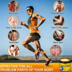 Official U.S Store🇺🇸Purelora® Bee Venom Pain Relief Joint Repair Cream 🐝🐝(Fast Acting Pain Relief, Inflammation Reduction & Bone Support)