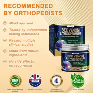 Purelora® BEE VENOM LITHOSPERMUM Pain-Relief Bone Healing Cream