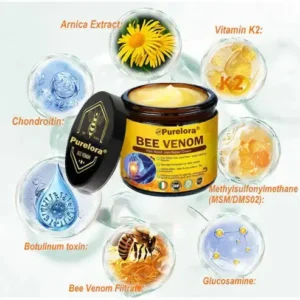 Purelora® Bee Venom Advanced Therapy – Deep Bone Healing & Instant Pain Relief Cream