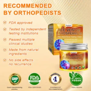 🐝Purelora® Bee Venom & Lithospermum Comfort Cream When Walking, Standing or Sleeping Hurts — Daily Pain Relief & Bone Comfort for Older Adults