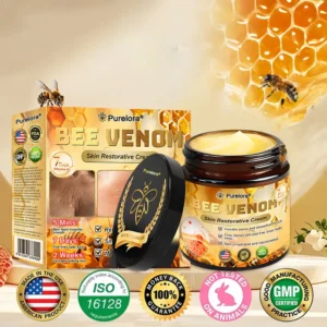 "Made and Shipped from America|✅ Official Store✨Purelora® Bee Venom Skin Restorative Cream 🔥 LAST DAY 80% OFF 💎"
