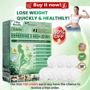 💖Online Pharmacy 💖 | 𝐏𝐮𝐫𝐞𝐥𝐨𝐫𝐚® 𝐍𝐌𝐍 𝐁𝐄𝐑𝐁𝐄𝐑𝐈𝐍𝐄 𝐱 𝐍𝐀𝐃 𝟐𝟎-𝐢𝐧-𝟏 𝐀𝐝𝐯𝐚𝐧𝐜𝐞𝐝 𝐍𝐚𝐧𝐨 𝐌𝐢𝐜𝐫𝐨𝐧𝐞𝐞𝐝𝐥𝐞 𝐏𝐚𝐭𝐜𝐡  (Just once daily, visible changes in 7 days) ✅ Supports weight management, loose skin, diabetes care, sleep apnea, joint comfort, and more