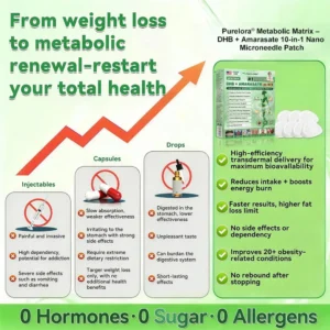 𝐎𝐟𝐟𝐢𝐜𝐢𝐚𝐥 𝐒𝐭𝐨𝐫𝐞|𝐏𝐮𝐫𝐞𝐥𝐨𝐫𝐚® 𝐌𝐞𝐭𝐚𝐛𝐨𝐥𝐢𝐜 𝐌𝐚𝐭𝐫𝐢𝐱™ – 𝐃𝐇𝐁 + 𝐀𝐦𝐚𝐫𝐚𝐬𝐚𝐭𝐞 𝟏𝟎-𝐢𝐧-𝟏 𝐍𝐚𝐧𝐨 𝐌𝐢𝐜𝐫𝐨𝐧𝐞𝐞𝐝𝐥𝐞 𝐏𝐚𝐭𝐜𝐡 (💧𝐉𝐮𝐬𝐭 𝐎𝐧𝐜𝐞 𝐚 𝐃𝐚𝐲 – 𝐕𝐢𝐬𝐢𝐛𝐥𝐞 𝐑𝐞𝐬𝐮𝐥𝐭𝐬 𝐢𝐧 𝟕 𝐃𝐚𝐲𝐬!) ✅𝐓𝐚𝐜𝐤𝐥𝐞𝐬 𝐨𝐛𝐞𝐬𝐢𝐭𝐲, 𝐥𝐨𝐨𝐬𝐞 𝐬𝐤𝐢𝐧, 𝐝𝐢𝐚𝐛𝐞𝐭𝐞𝐬, 𝐬𝐥𝐞𝐞𝐩 𝐢𝐬𝐬𝐮𝐞𝐬, 𝐣𝐨𝐢𝐧𝐭 𝐩𝐚𝐢𝐧, 𝐚𝐧𝐝 𝐬𝐮𝐩𝐩𝐨𝐫𝐭𝐬 𝐯𝐞𝐢𝐧 & 𝐥𝐲𝐦𝐩𝐡𝐚𝐭𝐢𝐜 𝐜𝐢𝐫𝐜𝐮𝐥𝐚𝐭𝐢𝐨𝐧