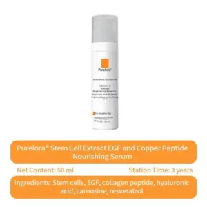 Purelora® Stem Cell Extract EGF and Copper Peptide Revitalizing Essence Cream (deeply activates the skins internal regeneration, making the skin firmer and smoother)