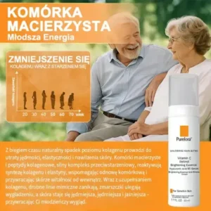 Purelora® Stem Cell Extract EGF and Copper Peptide Revitalizing Essence Cream (głęboko aktywuje wewnętrzną regenerację skóry, sprawia, że staje się ona jędrniejsza i gładsza)