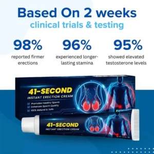 Purelora® 41-Second Instant Erection Cream — The Fast Way to Stronger, Longer-Lasting Performance