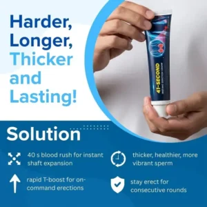 Purelora® 41-Second Instant Erection Cream — The Fast Way to Stronger, Longer-Lasting Performance
