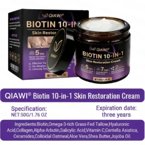 Made and Shipped from the USA 🍁 Purelora® Biotin 10-in-1 Skin Repair Cream — Last Day of Sale: 75% Off