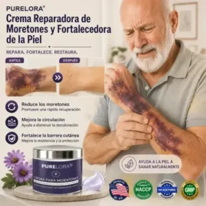 PURELORA® cream to repair bruises and strengthen the skin