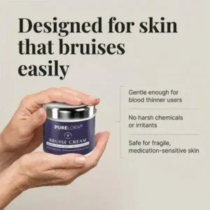 PURELORA® cream to repair bruises and strengthen the skin