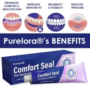 Purelora® Comfort Seal Pro Denture Adhesive