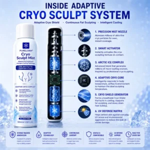 Purelora® 4-in-1 Cryo Sculpt Mist(❄️ Instant Cooling • Firm-Looking Skin • Refreshing Comfort • Everyday Body Care)