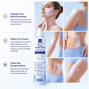 Purelora® 4-in-1 Cryo Sculpt Mist(❄️ Instant Cooling • Firm-Looking Skin • Refreshing Comfort • Everyday Body Care)