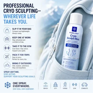 Purelora® 4-in-1 Cryo Sculpt Mist(❄️ Instant Cooling • Firm-Looking Skin • Refreshing Comfort • Everyday Body Care)