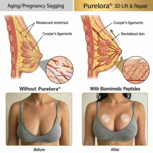 🏆Purelora® ✨BREAST VOLUME BOOST & FIRM Advanced Nano Microneedle Patch🎀