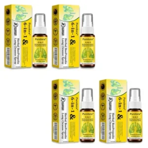 𝐏𝐔𝐑𝐄𝐋𝐎𝐑𝐀® 6-in-1 Herbal BeePropolis Lung Cleanse Spray