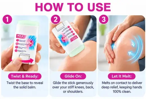 𝐏𝐔𝐑𝐄𝐋𝐎𝐑𝐀® Pain-Relief Bone-Healing Balm Stick