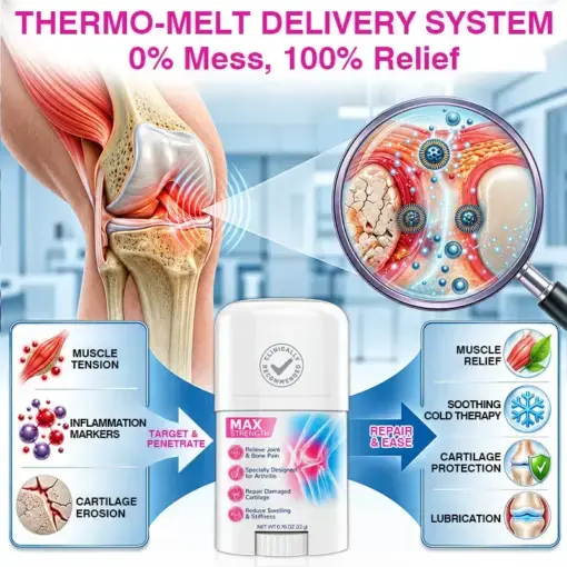 𝐏𝐔𝐑𝐄𝐋𝐎𝐑𝐀® Pain-Relief Bone-Healing Balm Stick