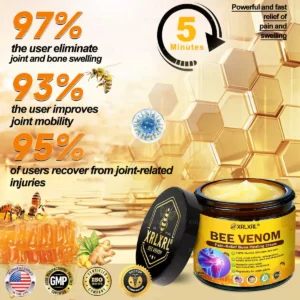 Purelora®💞💞 Bee Venom Pain-Relief Bone Healing Cream  (Specially for older adults)